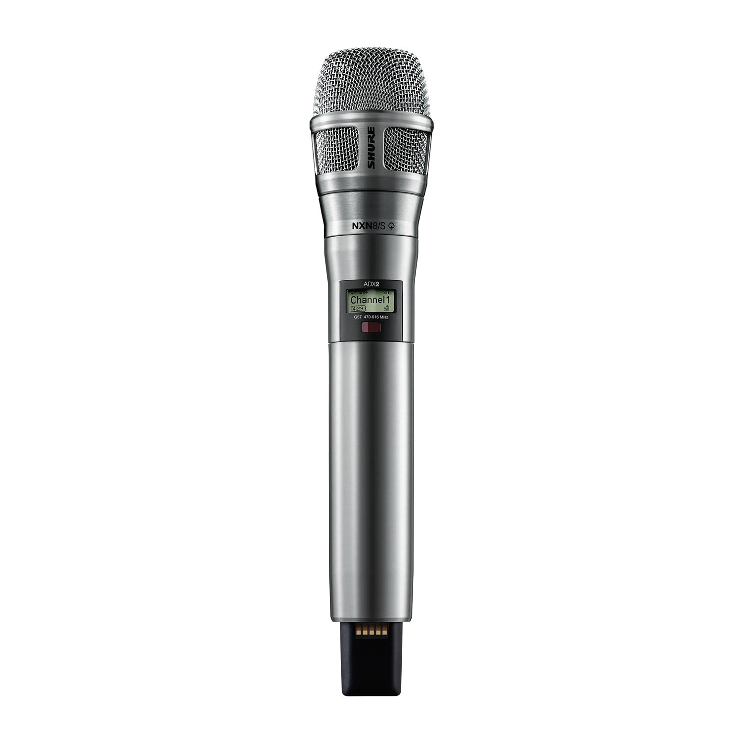 Shure ADX2/N8SN - Axient Digital Handheld Transmitter (G57 Band / 470-616 MHz)
