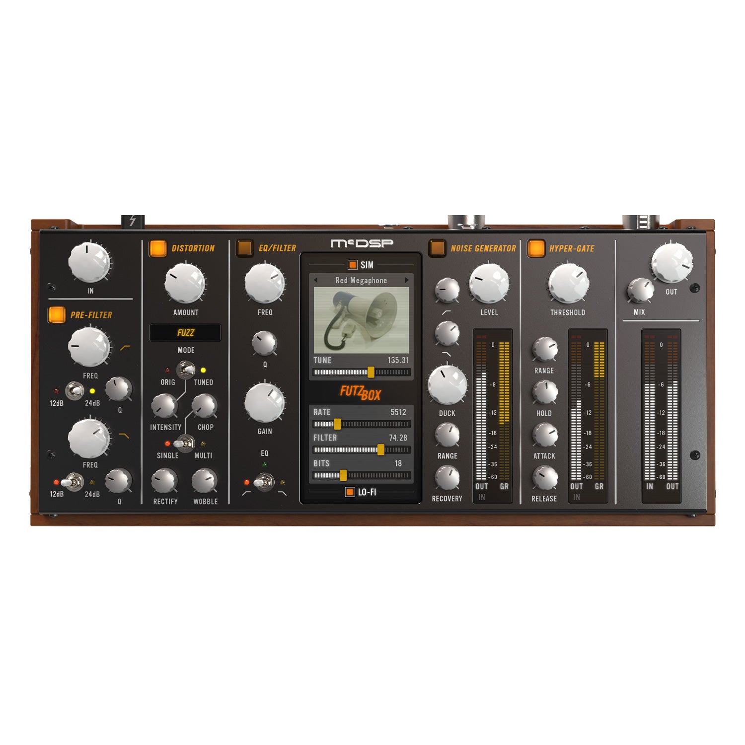 McDSP FutzBox HD - Distortion and Noise Generator Plugin (VST/AU/AAX DSP)