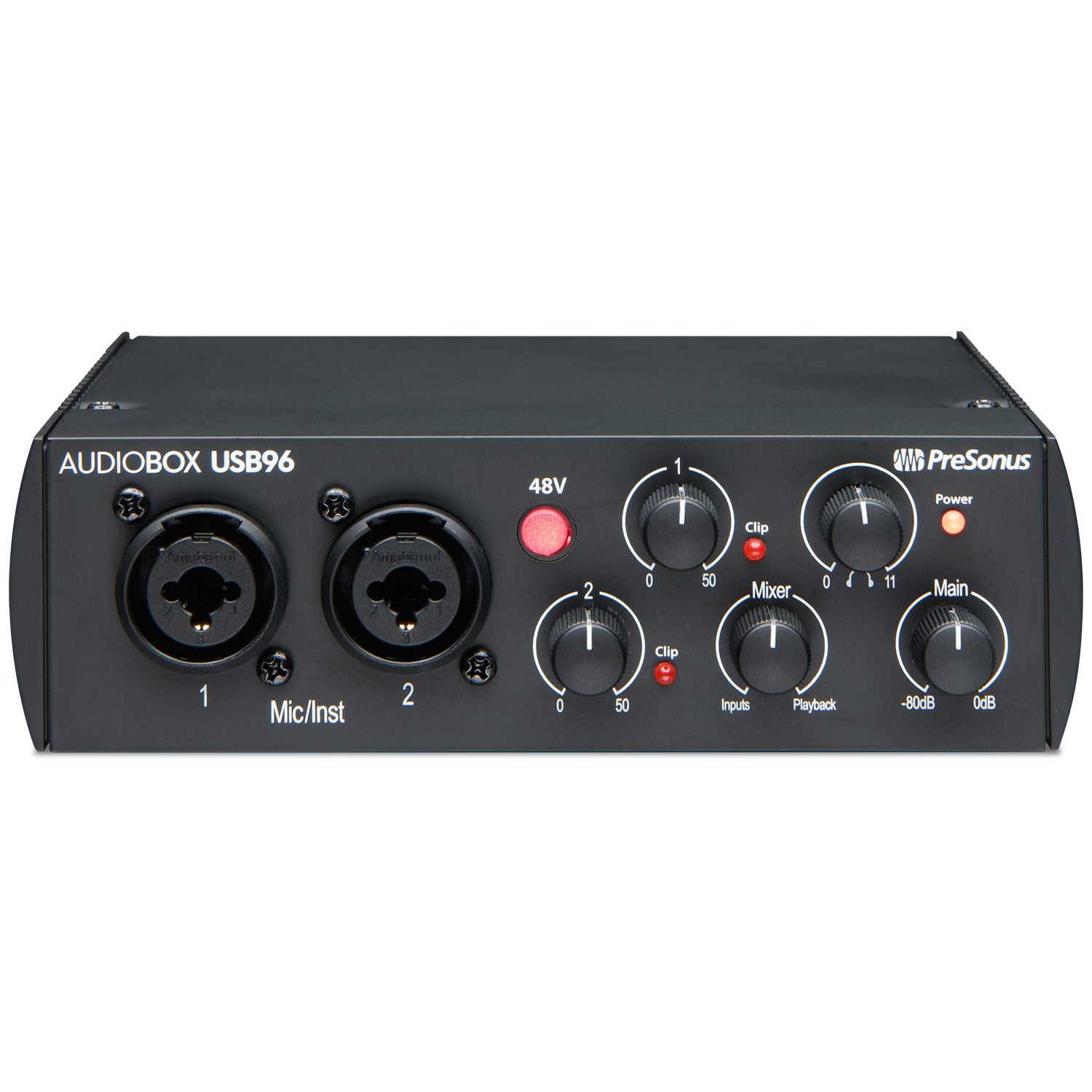 PreSonus AudioBox USB 96 2x2 USB Audio Interface 25th Anniversary Edition (Black)