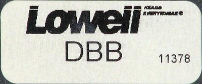 Lowell DBB-4 Blank Black Decora Plates for Lowell Rack Panels (4 Pack)