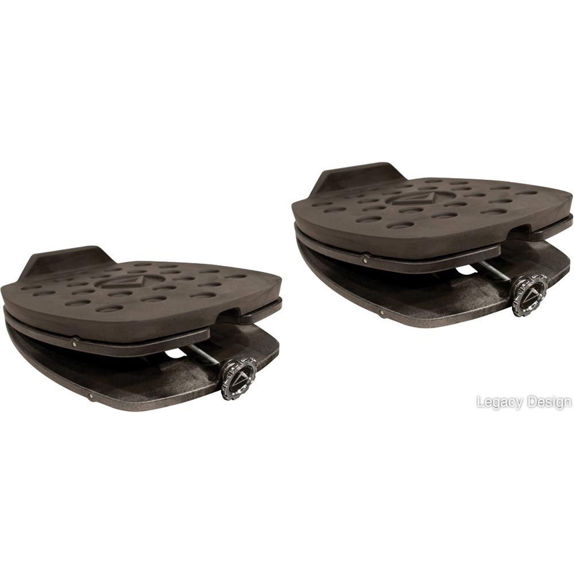 Ultimate Support MS-80B - Desktop Studio Monitor Stands with Acoustic Platforms (Pair)