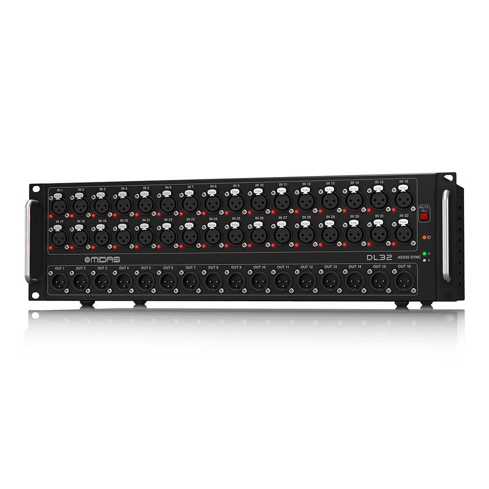 Midas DL32 - 32x16 Stage Box for AES50 Equipped Consoles