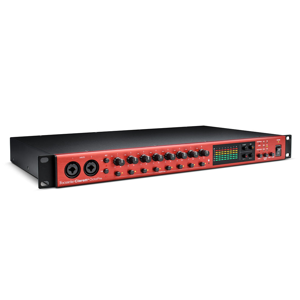 Focusrite Clarett+ OctoPre - Eight-Channel Preamp with ADAT Output