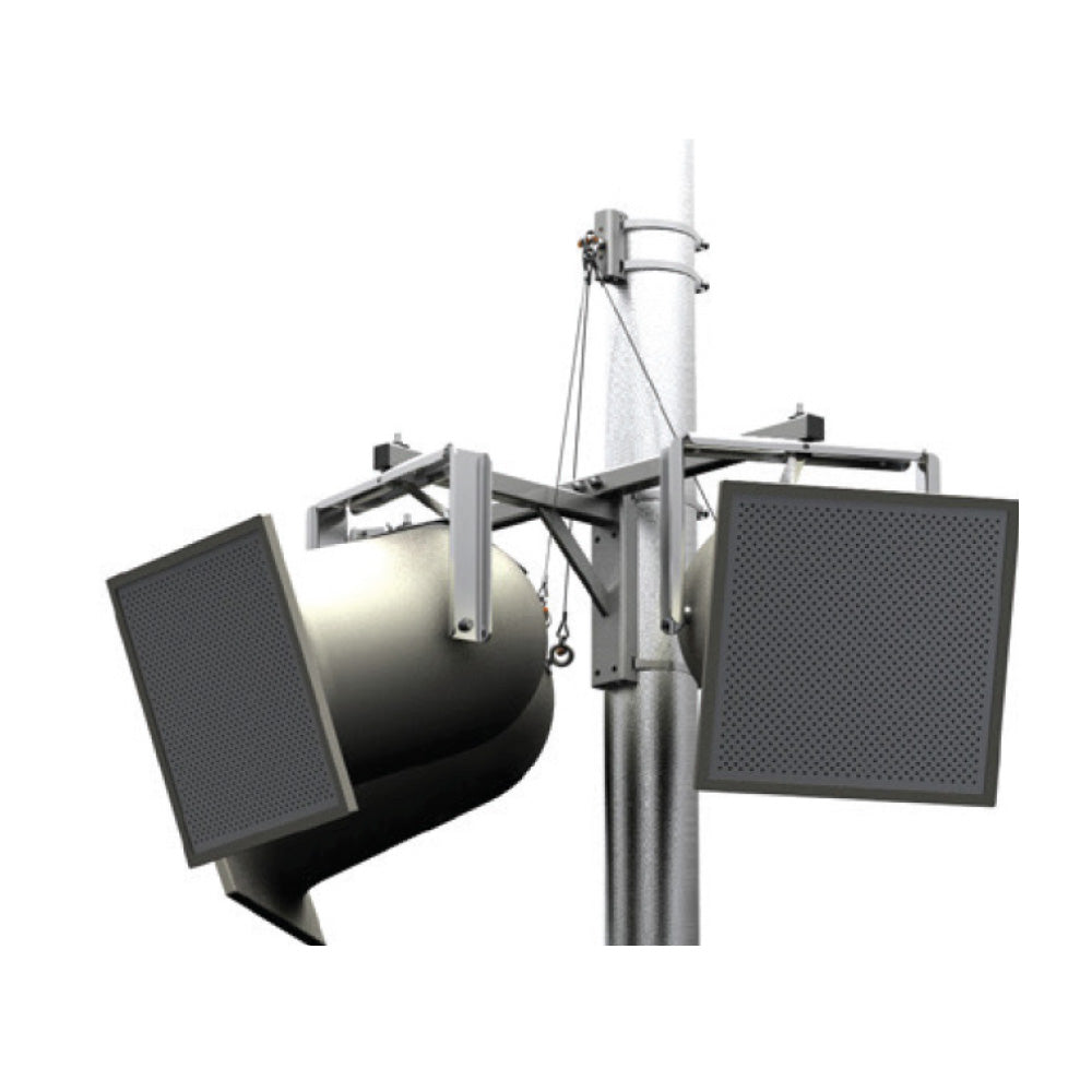 Adaptive Technologies PM-DA-48-G - PoleStar Galvanized Dual Pole Adapter and Support Arm (48 Inch)