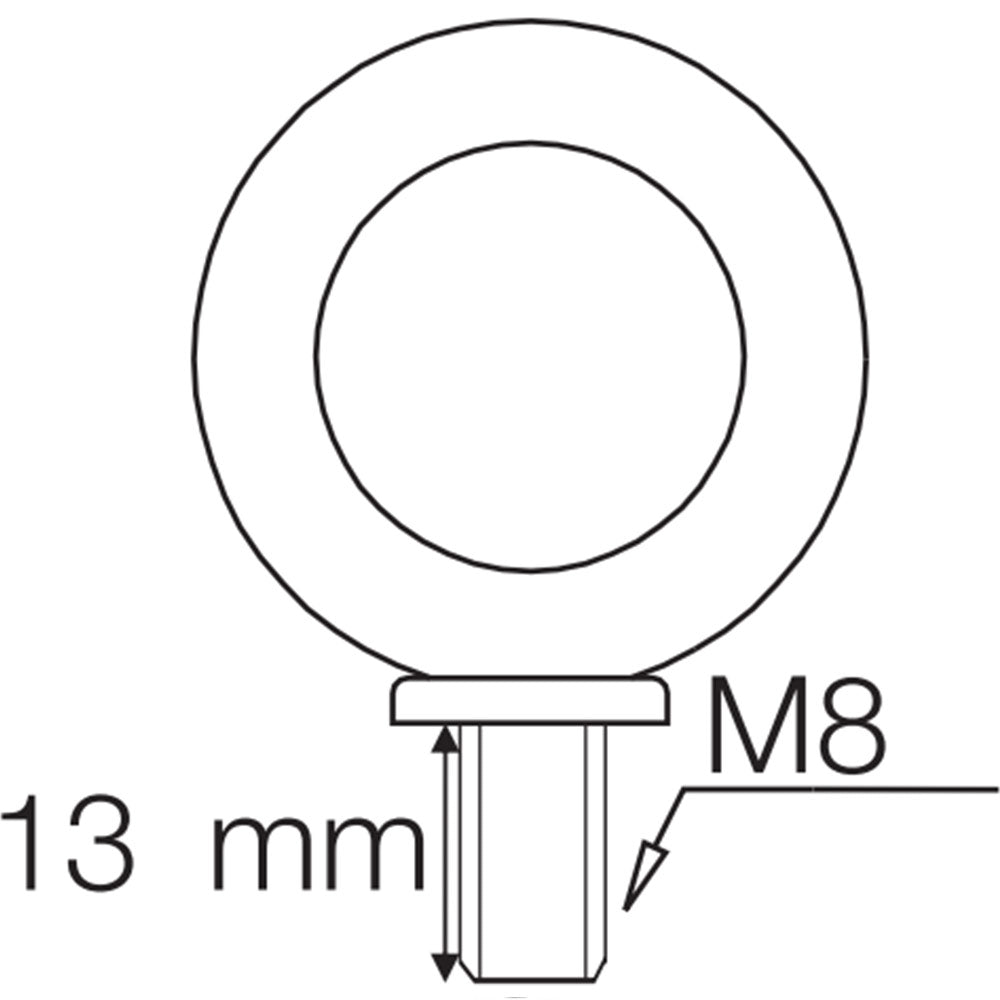 DAS ANL-1 - Eyebolt and Carabiner Kit for Action and Altea Series