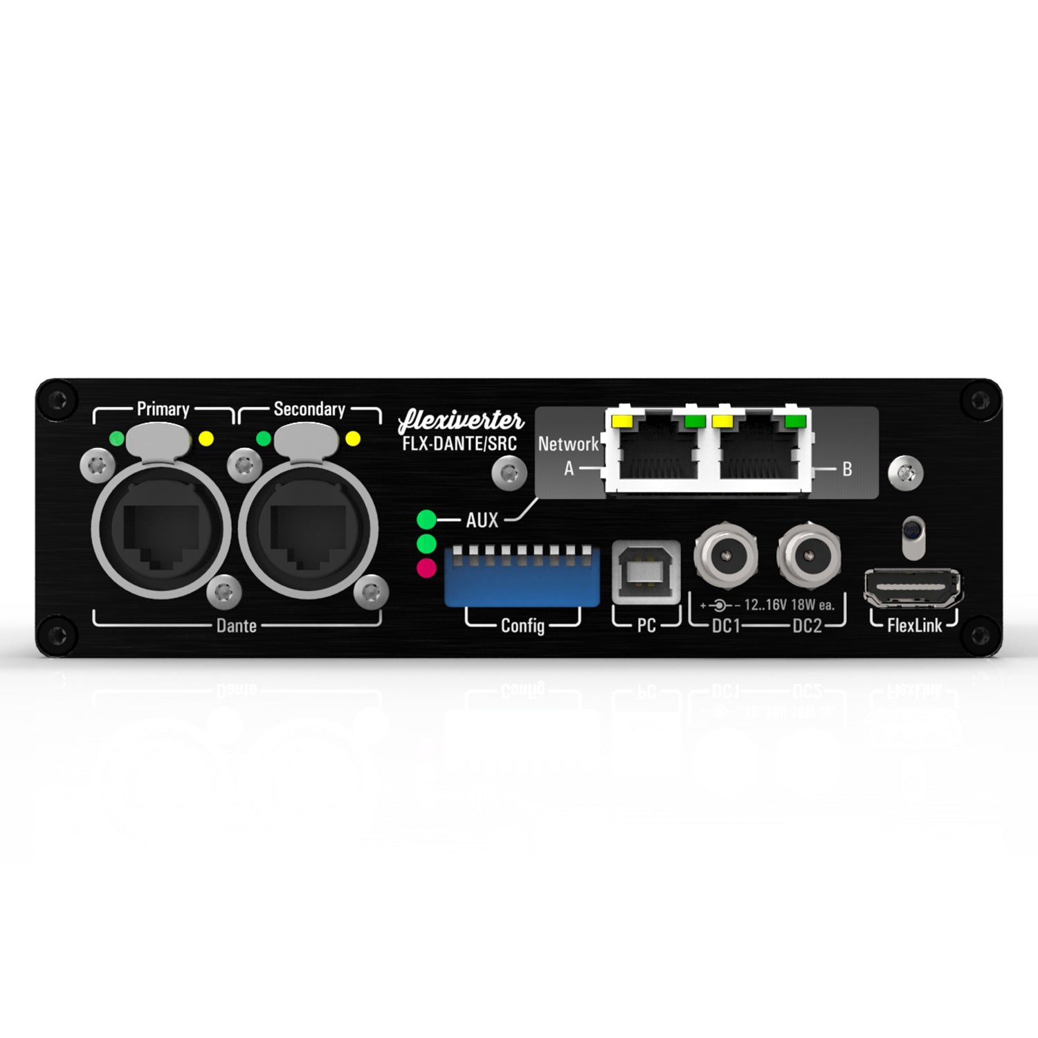 Appsys Pro Audio FLX-DANTE/SRC Flexiverter - Dante Digital Audio Converter with Sample Rate Converter