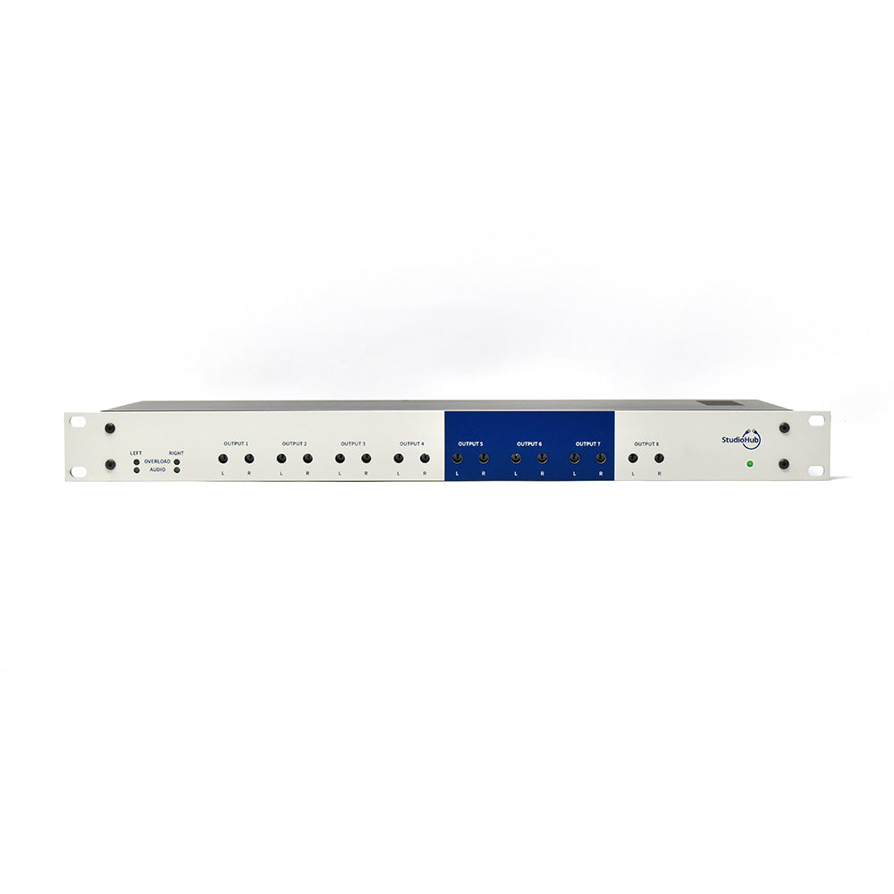StudioHub DA2X8SH - 2-Input 8-Output StudioHub+ Distribution Amplifier