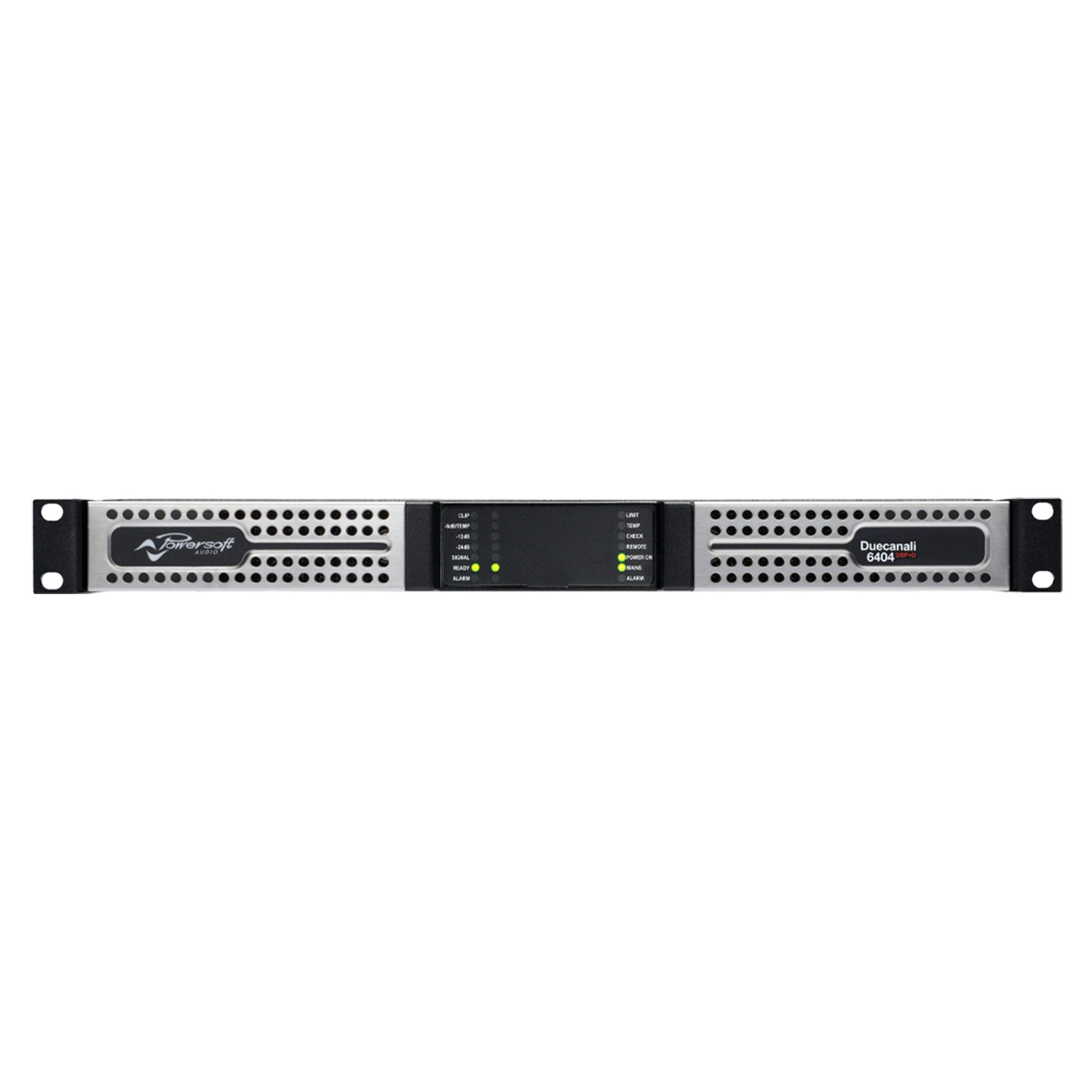 Powersoft Duecanali 6404 DSP+D - 2-Channel Install Power Amplifier with DSP and Dante