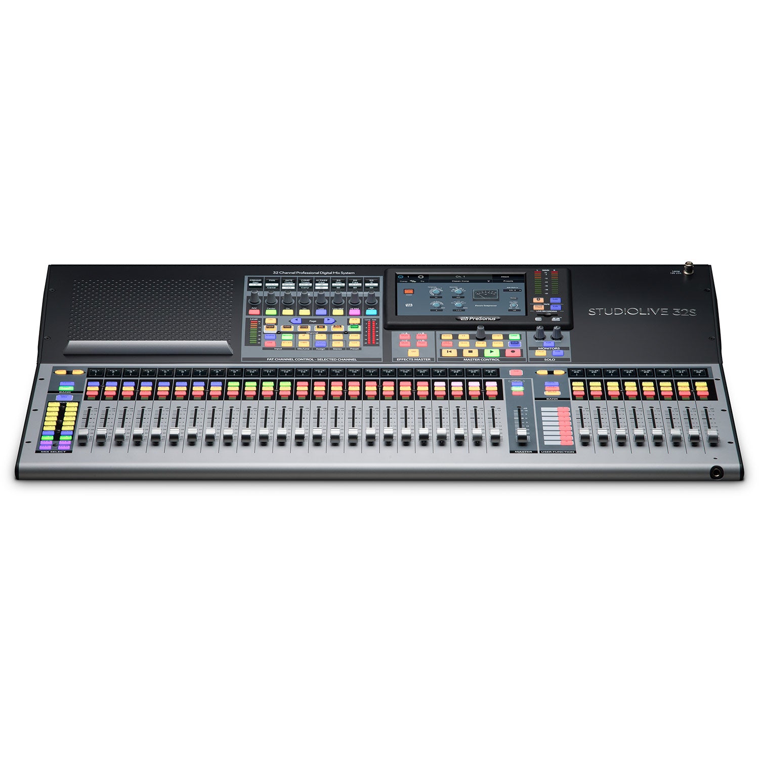 PreSonus StudioLive 32S - 32-channel/26-bus digital mixer with AVB networking and dual-core FLEX DSP Engine