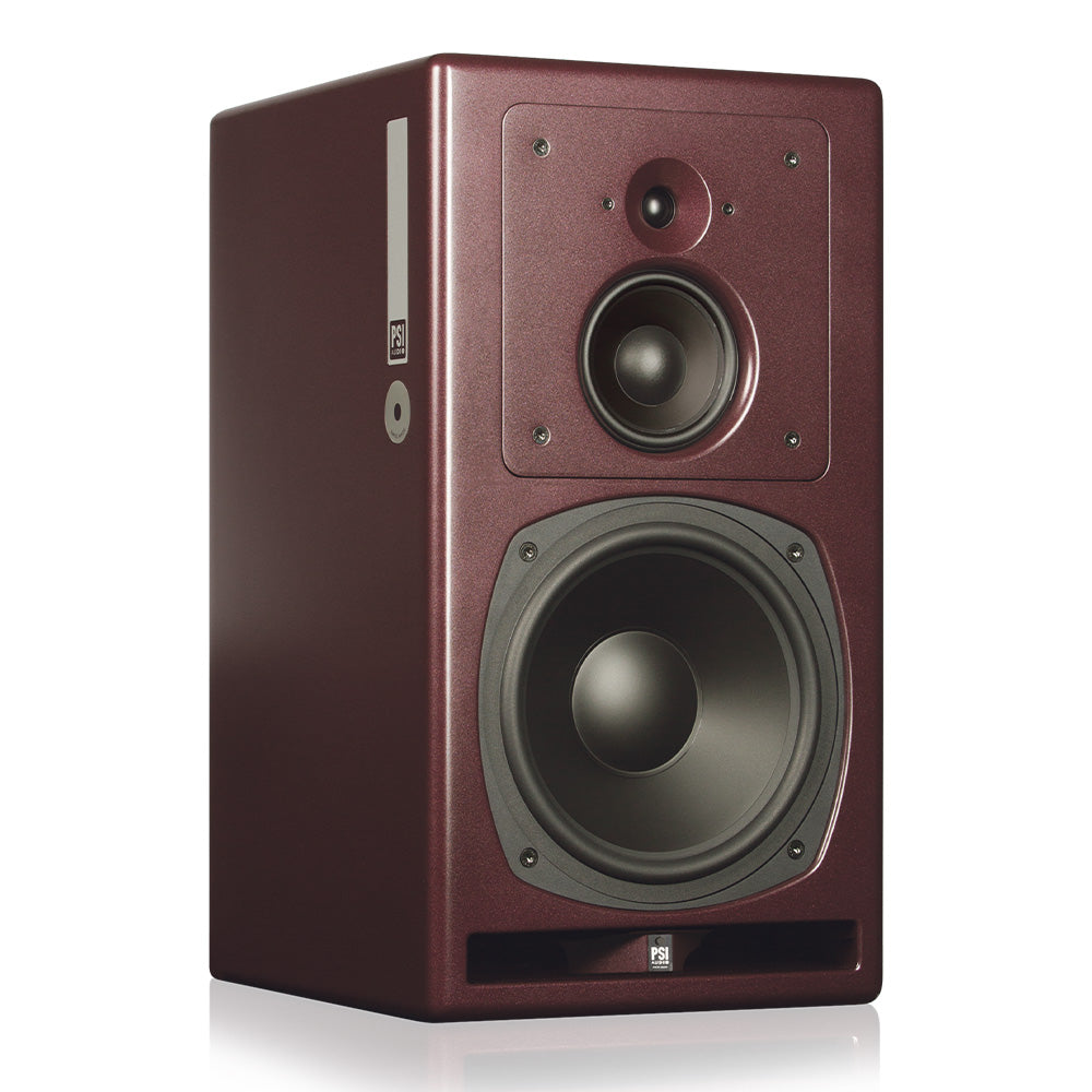 PSI Audio A25-M - Active Three-Way Midfield Reference Studio Monitor (Red)