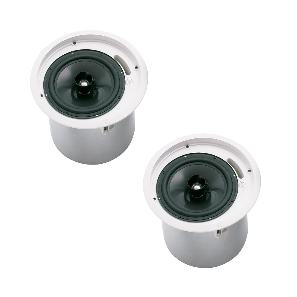 Electro-Voice C8.2 - Two-Way 8-Inch Coaxial Ceiling Loudspeaker (White / Pair)