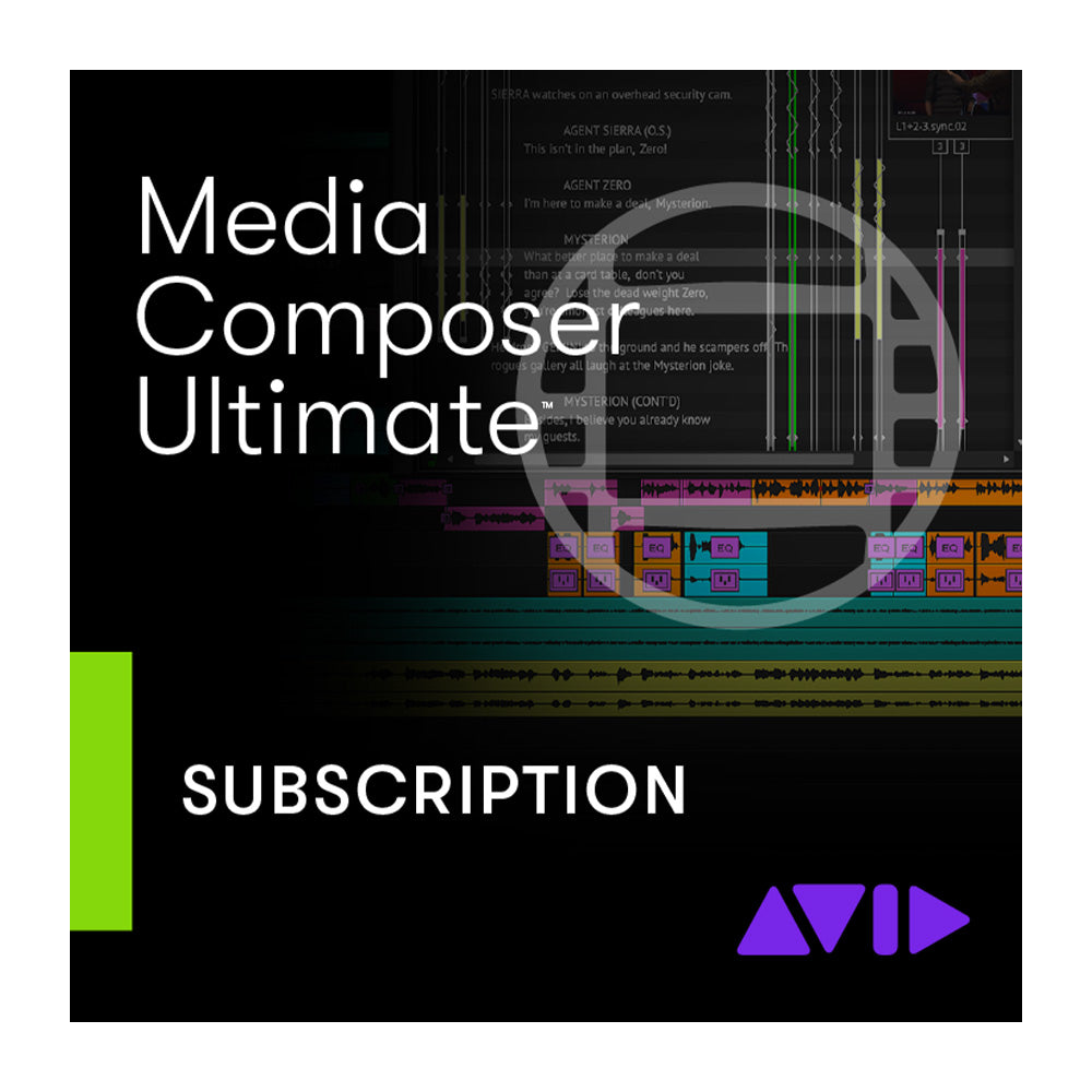Avid Media Composer Ultimate - Video Editing Software (3-Year Subscription)
