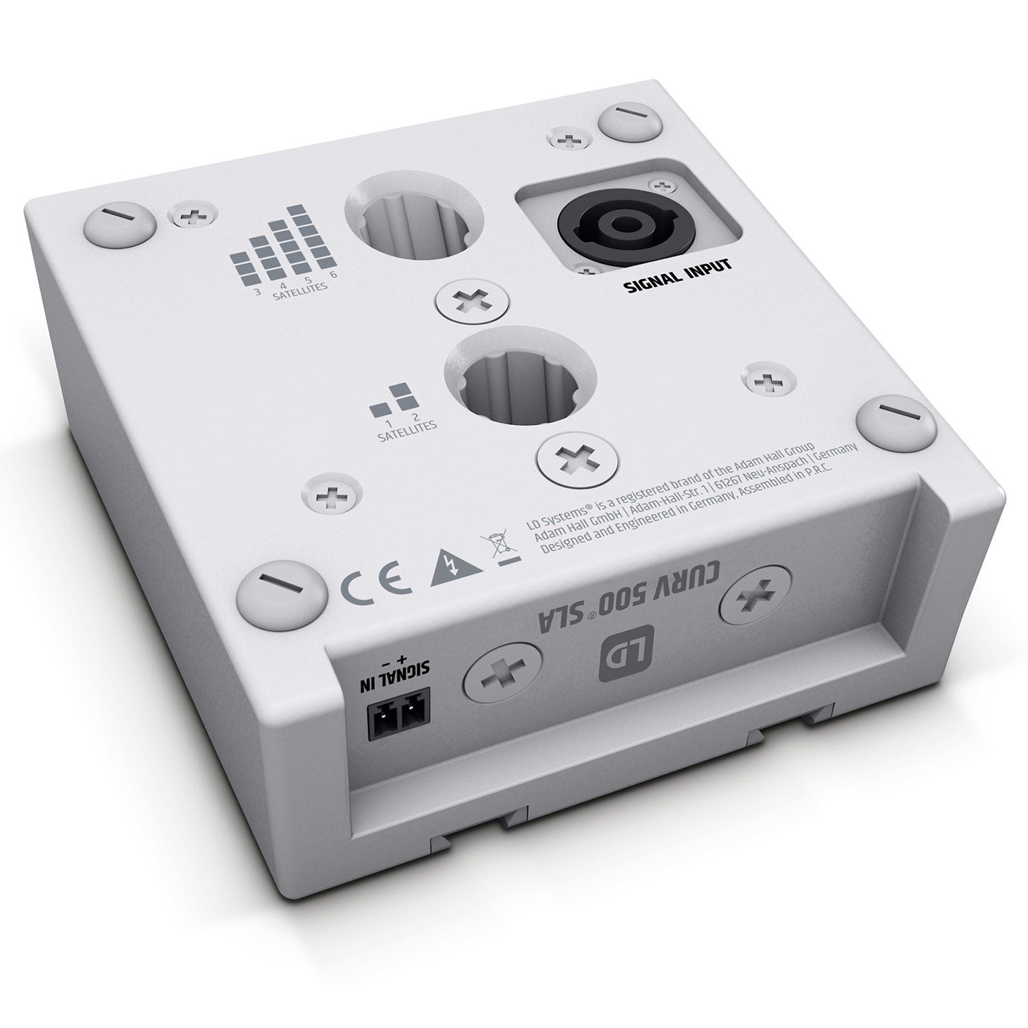 LD Systems CURV 500 SLA SmartLink Adapter for up to six LD CURV 500 Satellites (White)