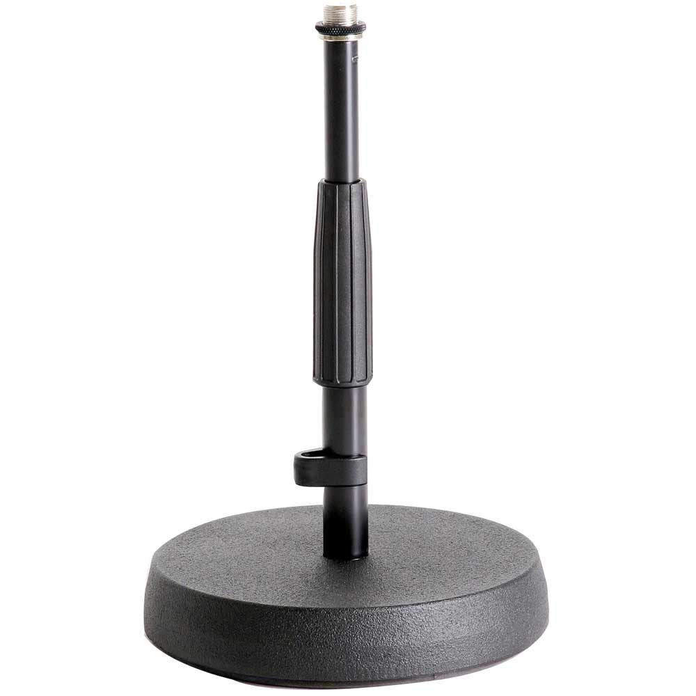K + M 23325 Round Base Table/Floor Microphone Stand