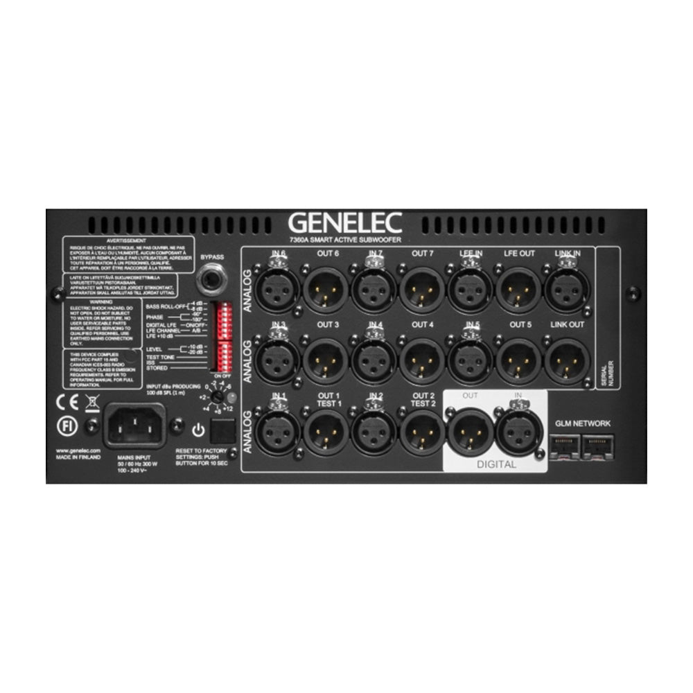 Genelec 7360APM SAM Studio Subwoofer with Digital In/Out