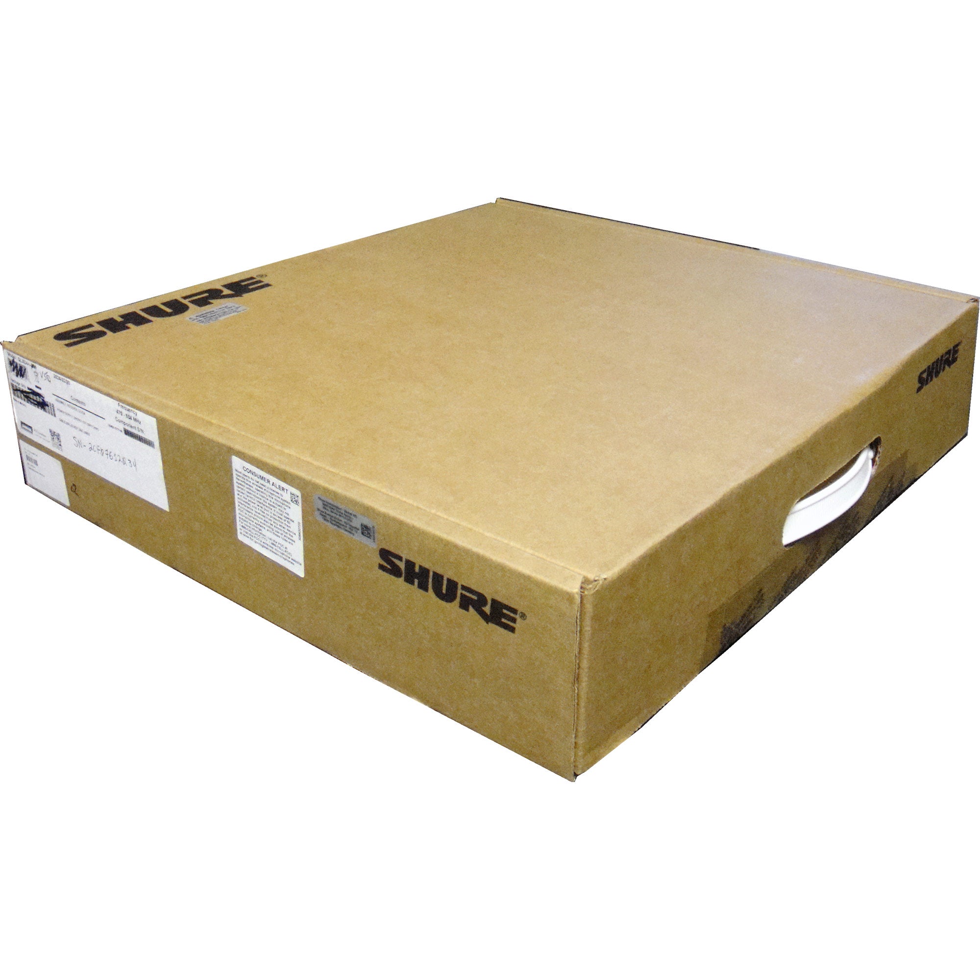 Shure QLXD4 Wireless Receiver (V50 Band - 174-216 MHz) B-Stock 2