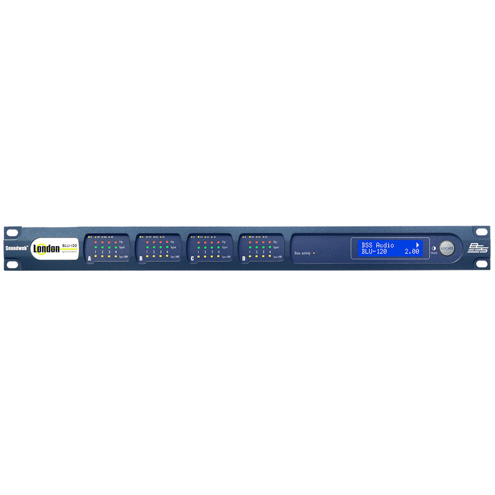 BSS BLU-120 Soundweb London I/O Expander with BLU link
