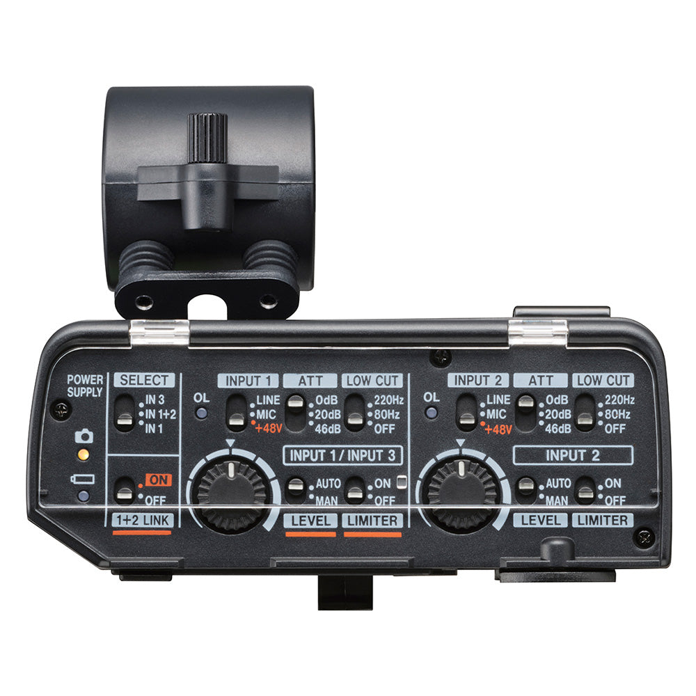 Tascam CA-XLR2D-AN - CA-XLR2d XLR Microphone Adapter for Mirrorless Cameras (Nikon)