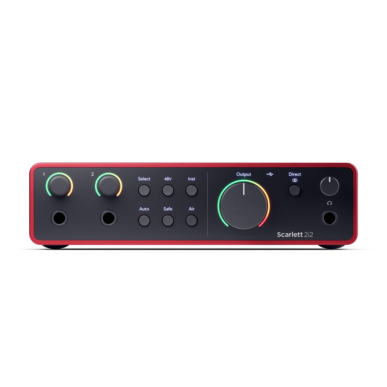 Focusrite Scarlett 2i2 4th Generation - 2-In 2-Out USB Audio Interface