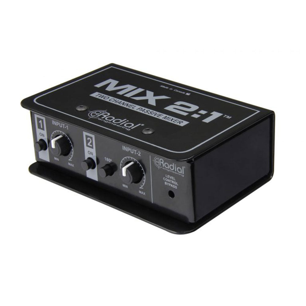 Radial Engineering MIX 2:1 Two-Channel Audio Combiner and Mixer