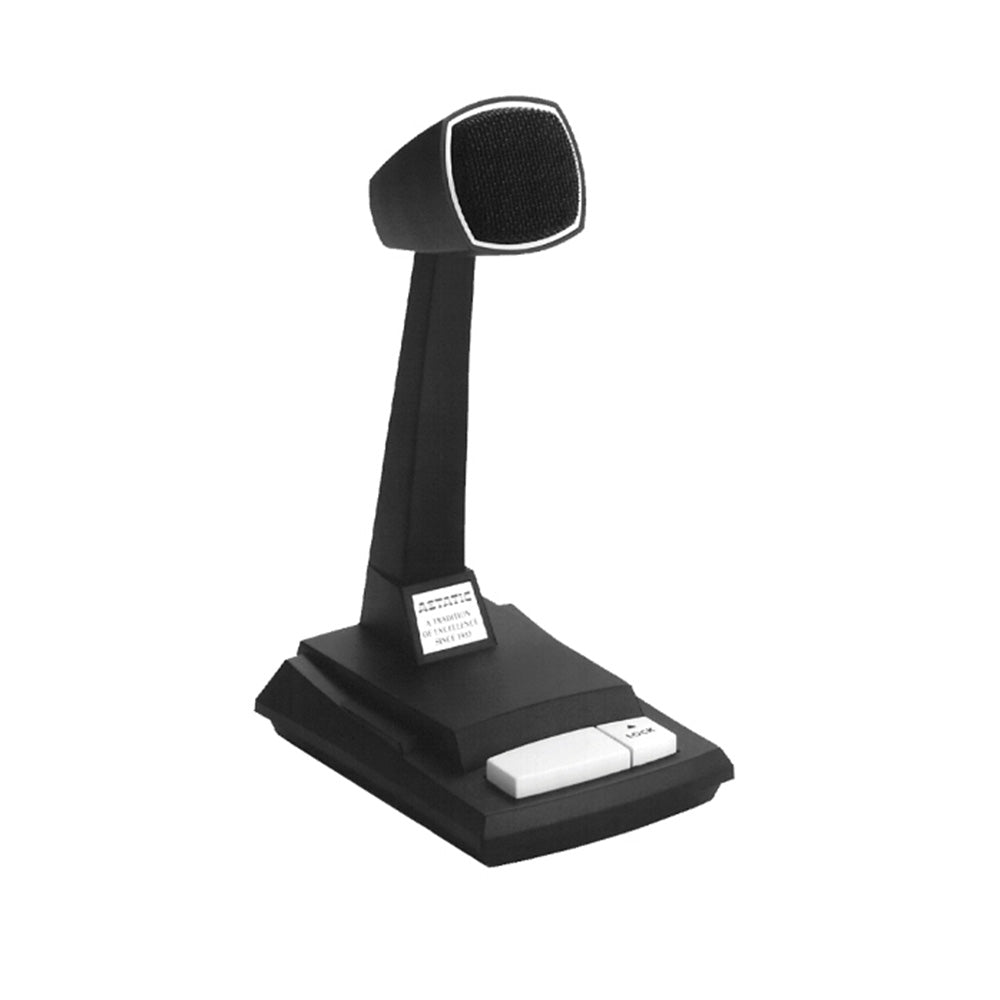 Astatic 878HL-2 - Desktop Paging Microphone with Locking PTT Switch