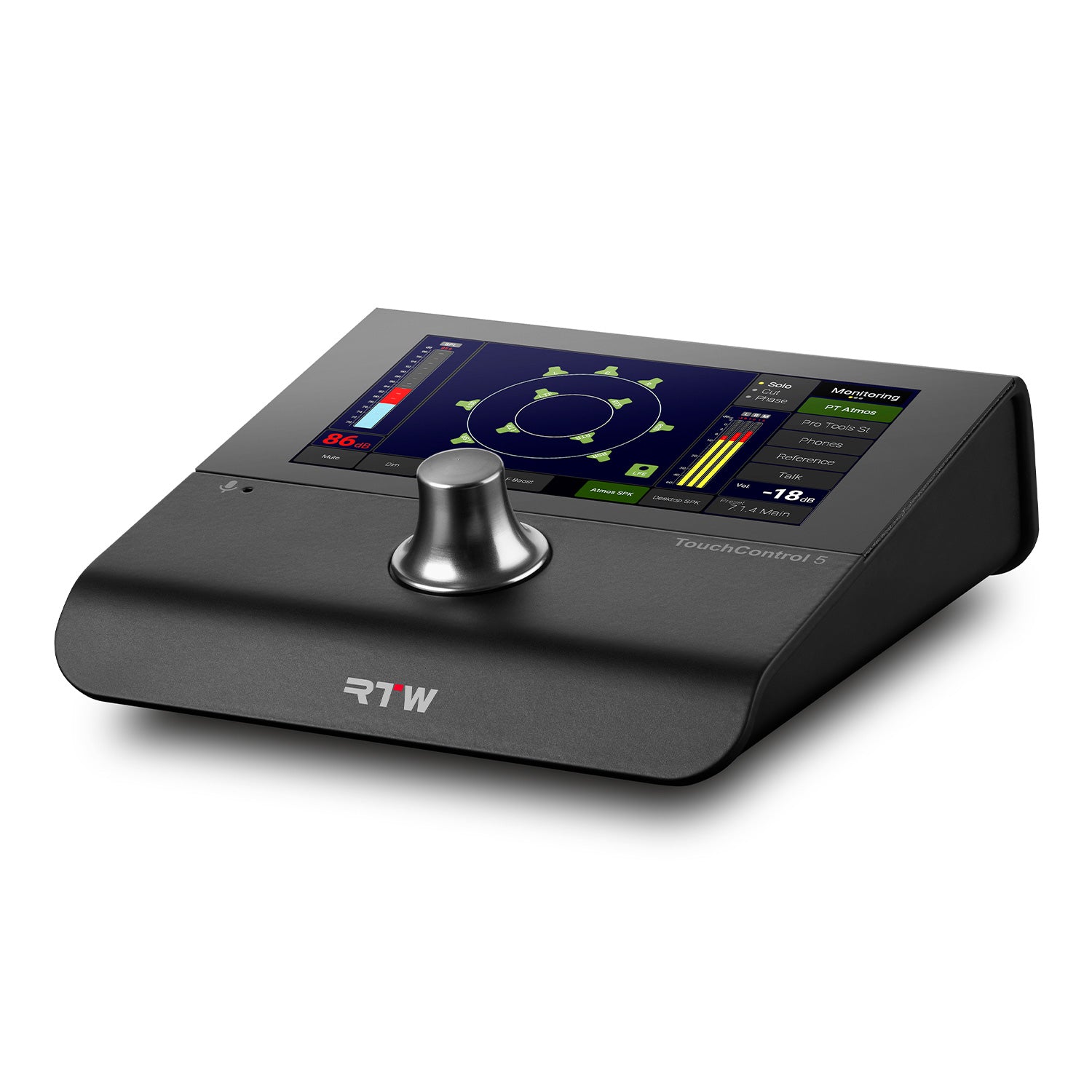 RTW TouchControl 5 - Audio Over IP Monitor Controller and Meter
