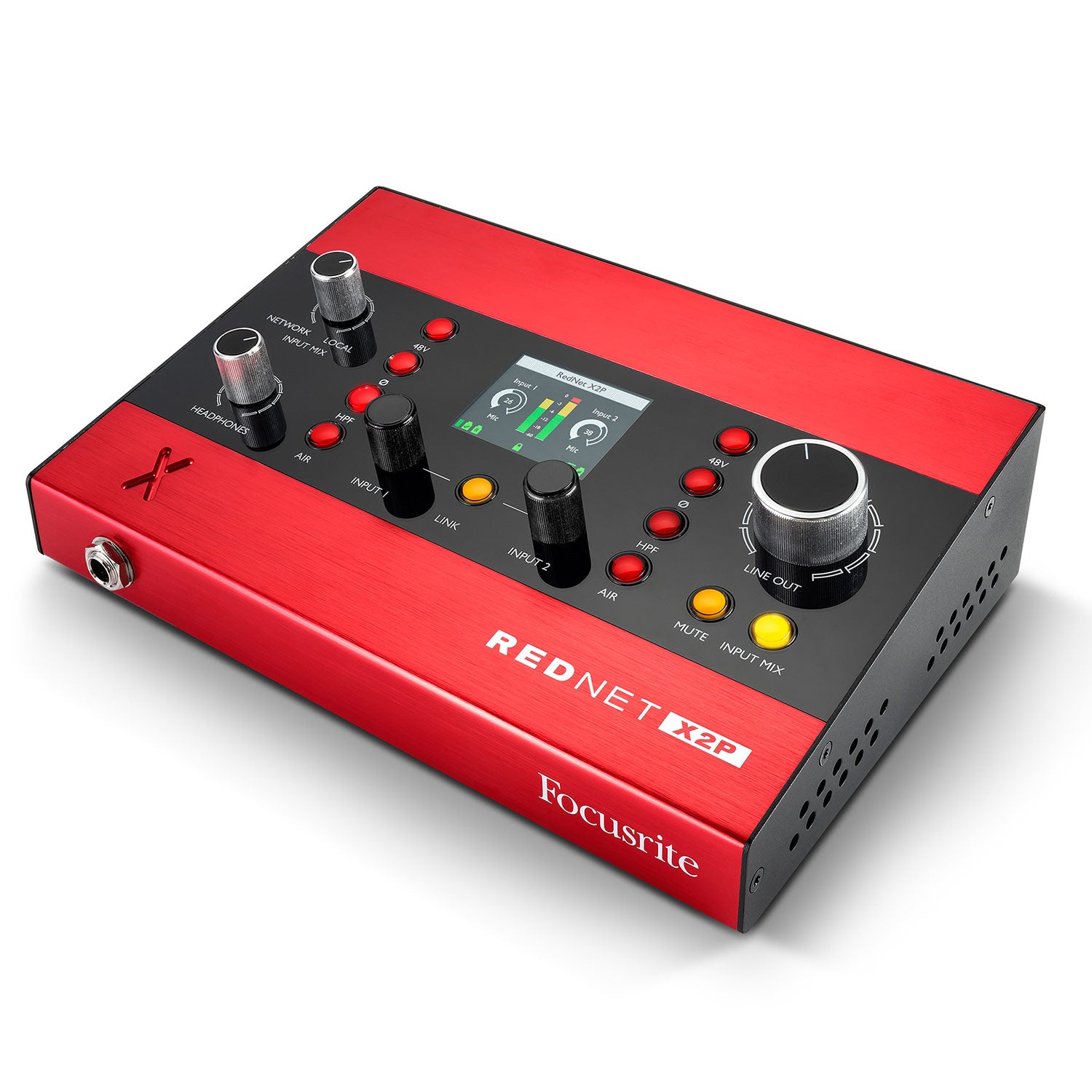 Focusrite RedNet X2P 2-Input/2-Output Dante Audio Interface