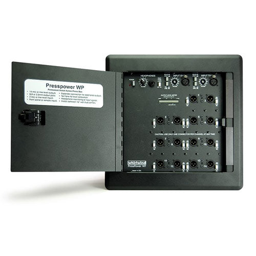 Whirlwind PressPower WP Press Wall - Installed Press Box System