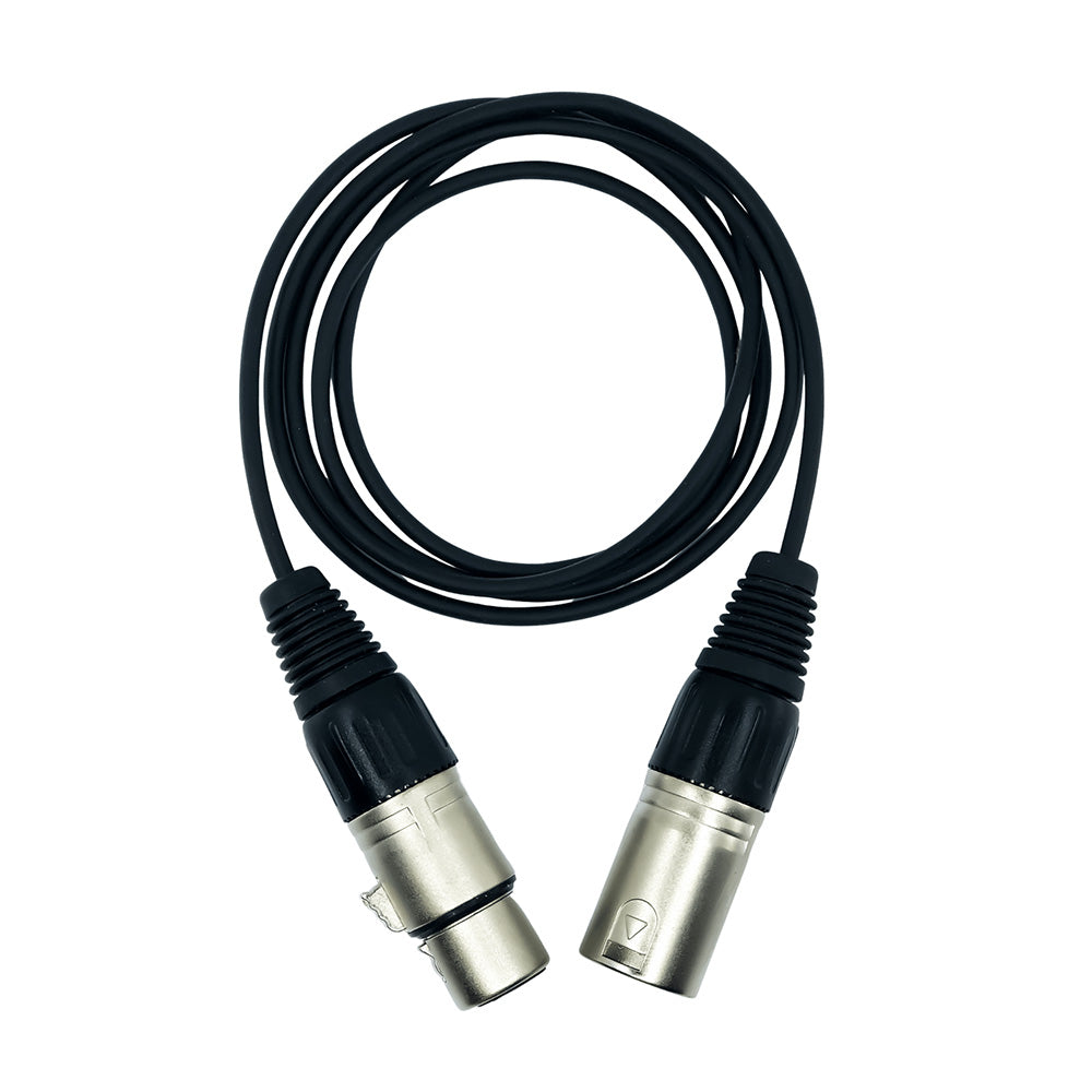 Point Source Audio CM-EXT-4-8 - 4-Pin XLR Male to 4-Pin XLR Female Extender Cable (8 Foot)