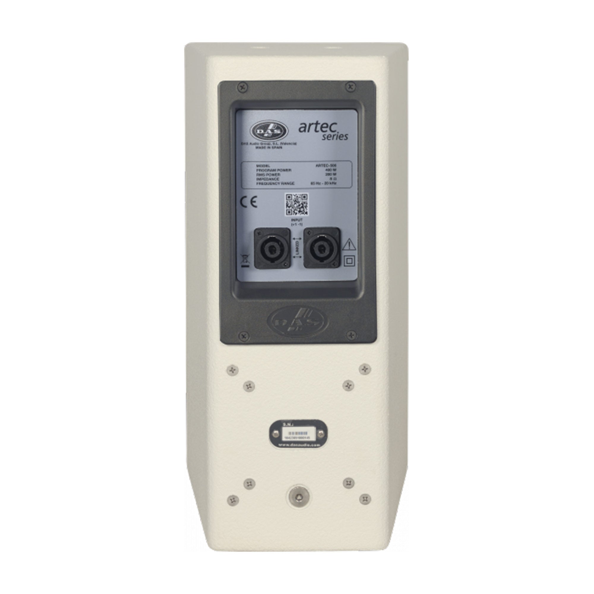 DAS ARTEC-508-W - Passive Two-Way 8-Inch Point Source Loudspeaker (White)