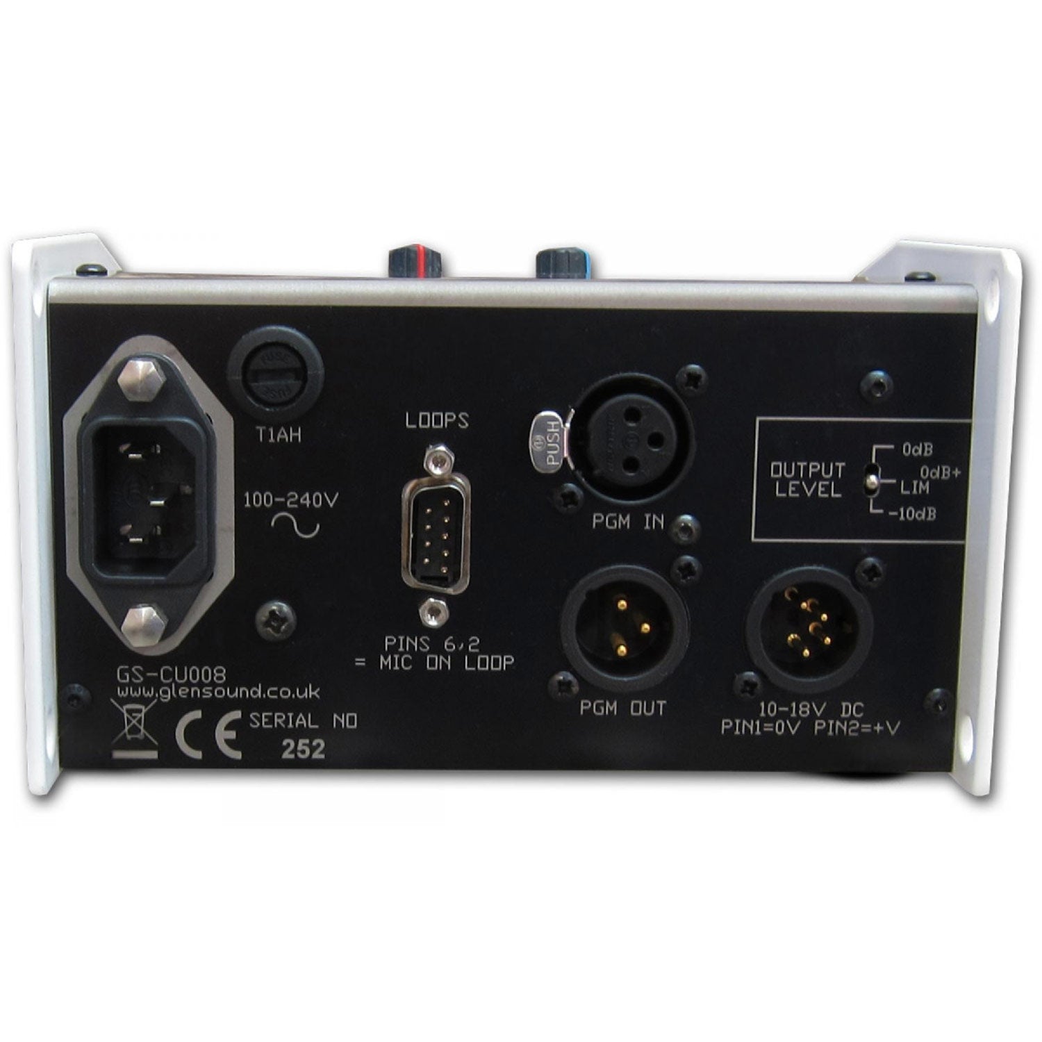 Glensound GS-CU008 - General Purpose Single Commentator's Box