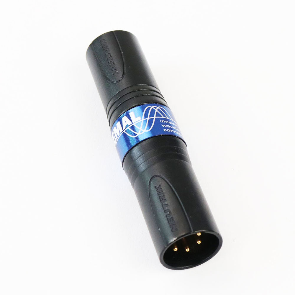 Nemal Electronics XLR4M4M - 4-Pin XLR Male to 4-Pin XLR Male Adapter