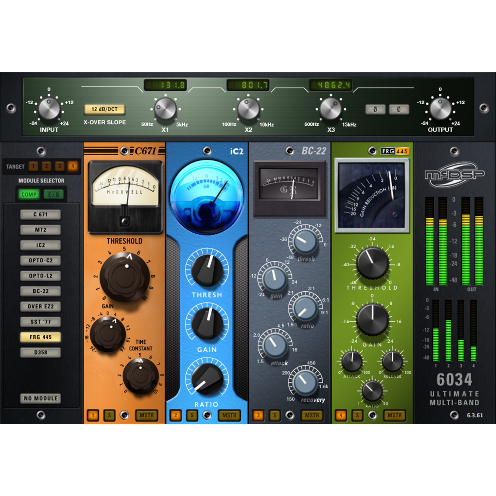 McDSP 6034 Ultimate Multi-Band HD V7 - Compression, Expansion and More (VST/AU/AAX DSP)