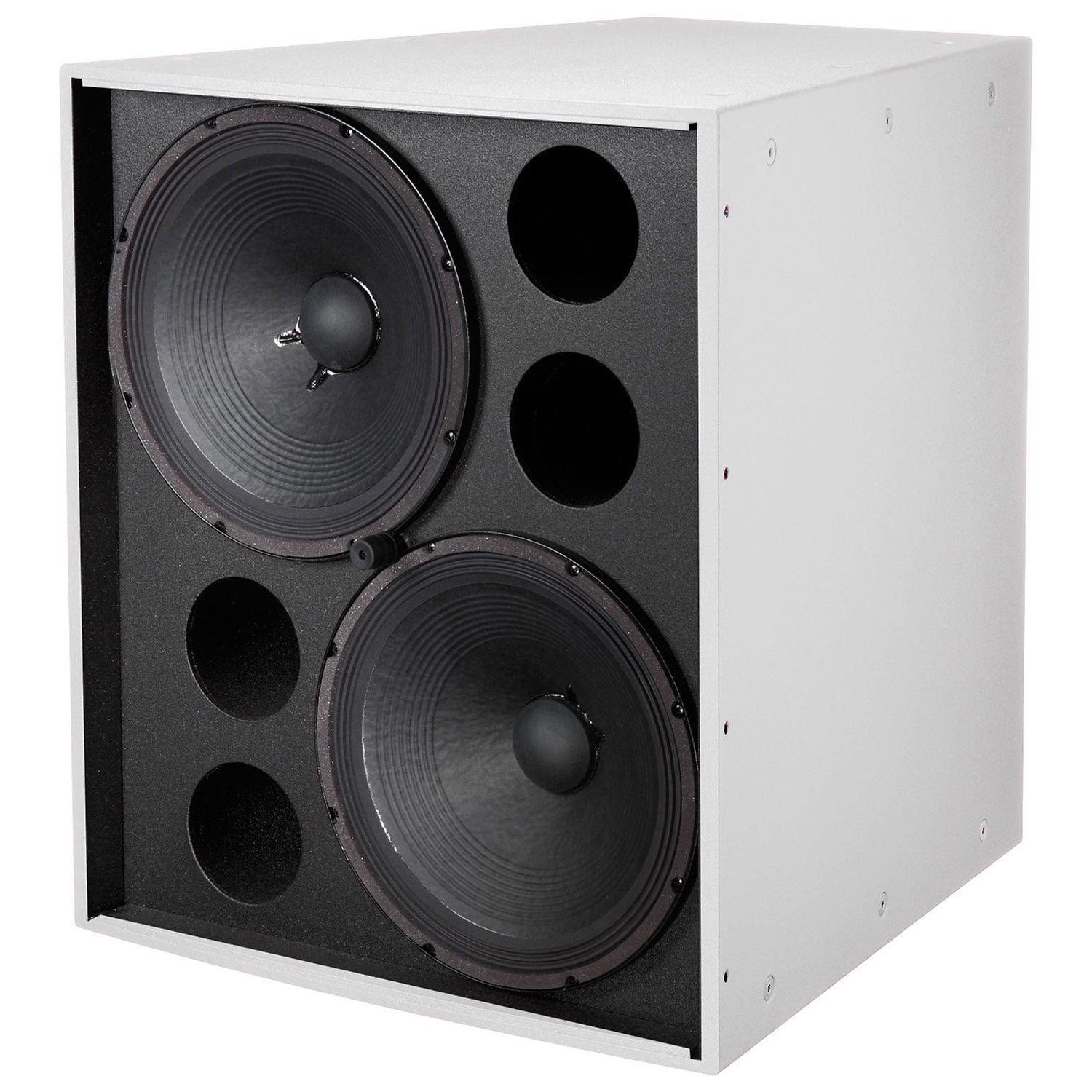 Electro-Voice EVF-2151D - Dual 15-Inch Arrayable Front-Loaded Bass Element (EVCoat / White)