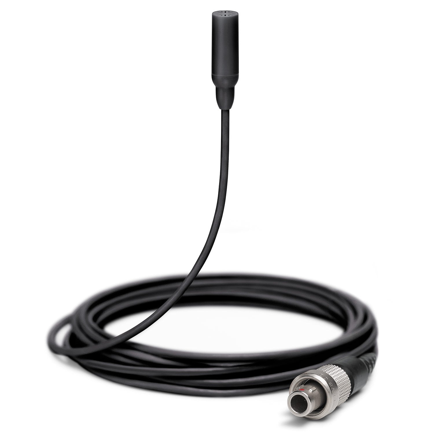 Shure TwinPlex TL48B/O-LEMO1-A Subminiature Lavalier Microphone (Tailored, 1-Pin Lemo, Black)