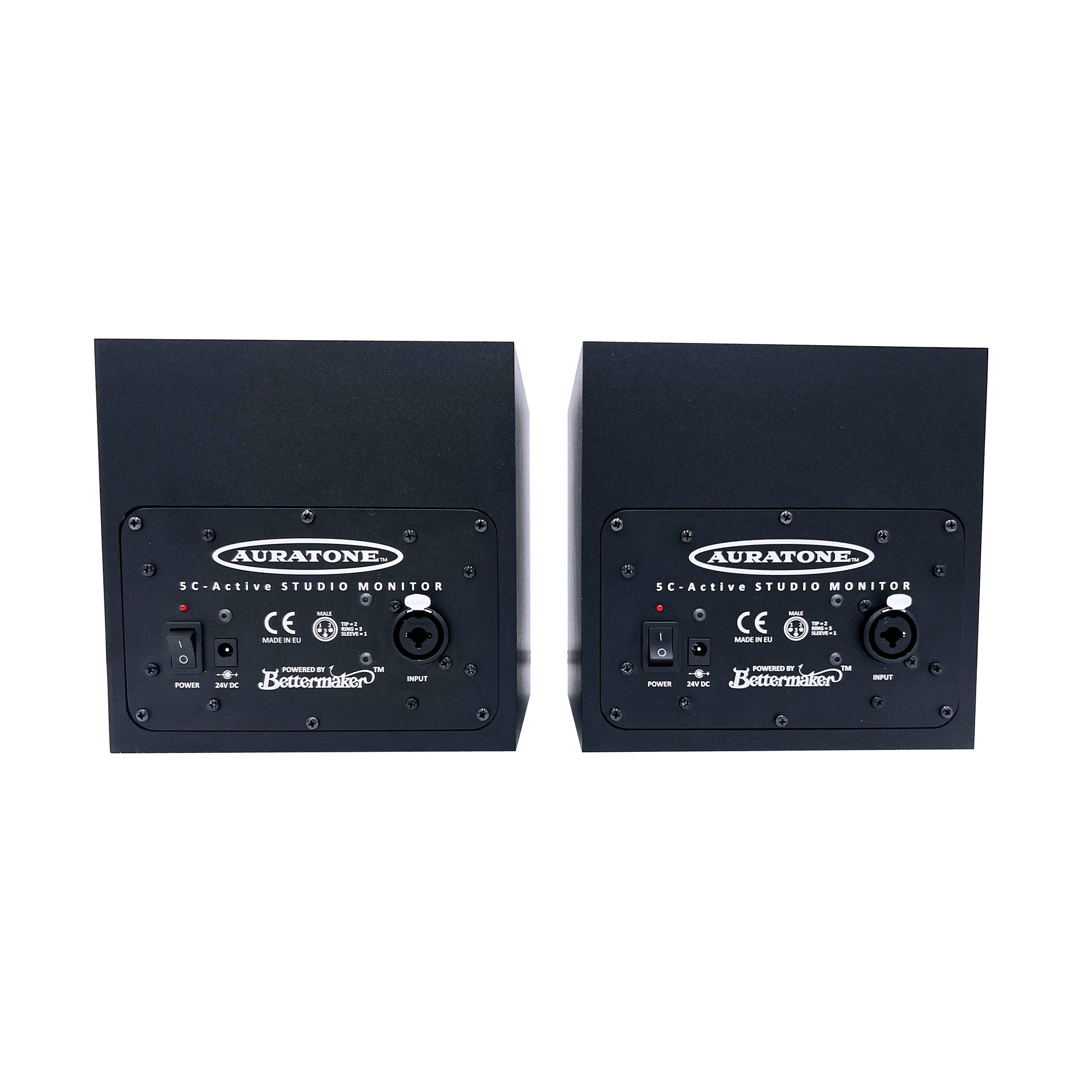 Auratone 5C Active Super Sound Cube - Full-Range Reference Monitors (Pair / Black)