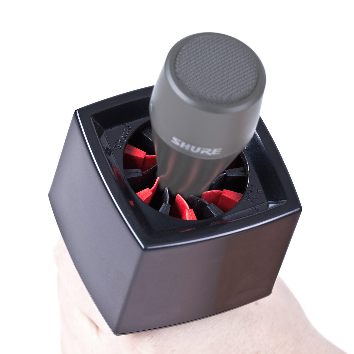 Rycote 76308 Square Black Mic Flag