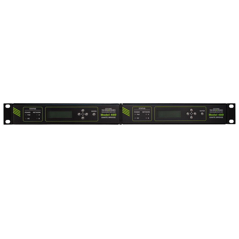 Studio Technologies RMBK-12 Rack Mount Kit for Two Model 48D Units