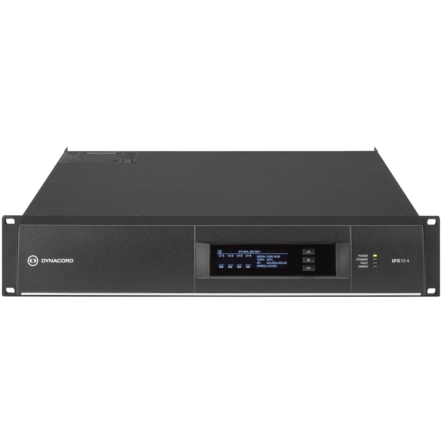 Dynacord IPX10:4 - 4 x 2500W Multi-Channel Install Power Amplifier