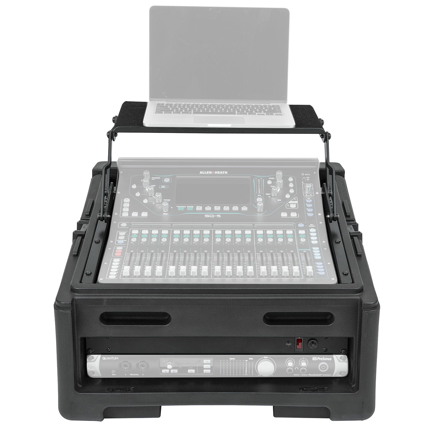 SKB 1SKB-R102W - 10 x 2 Compact Rolling Rig with Handle and Wheels