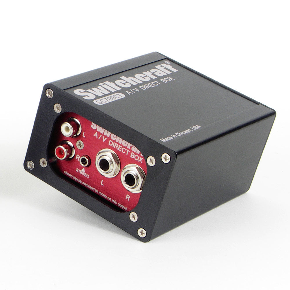 Switchcraft SC700CT Single Channel A/V Direct Box