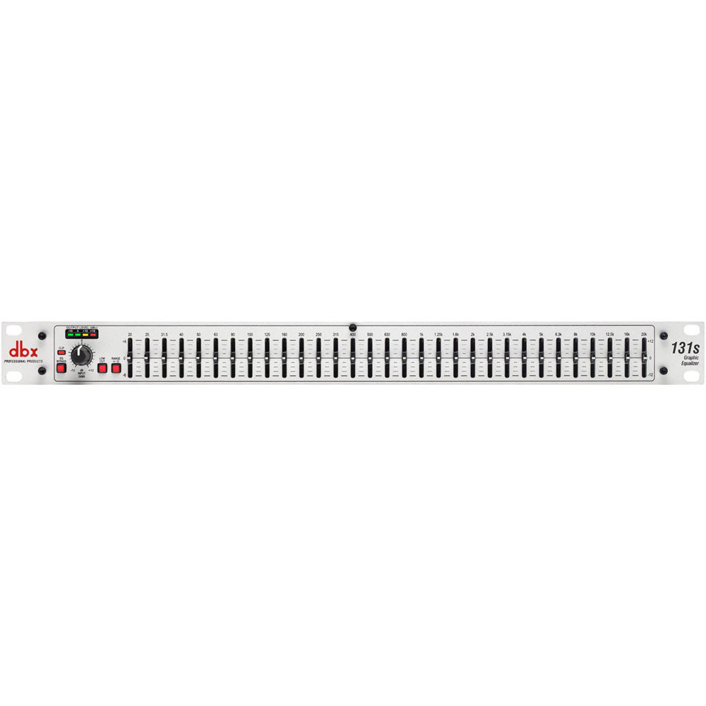 DBX 131s Silver 31 Band Single Channel Equalizer
