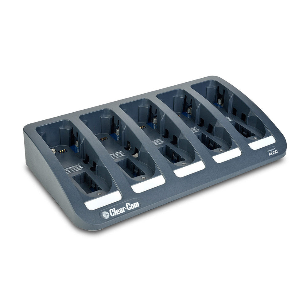Clear-Com AC60 5-Way Charging Station for FreeSpeak II Belt Packs