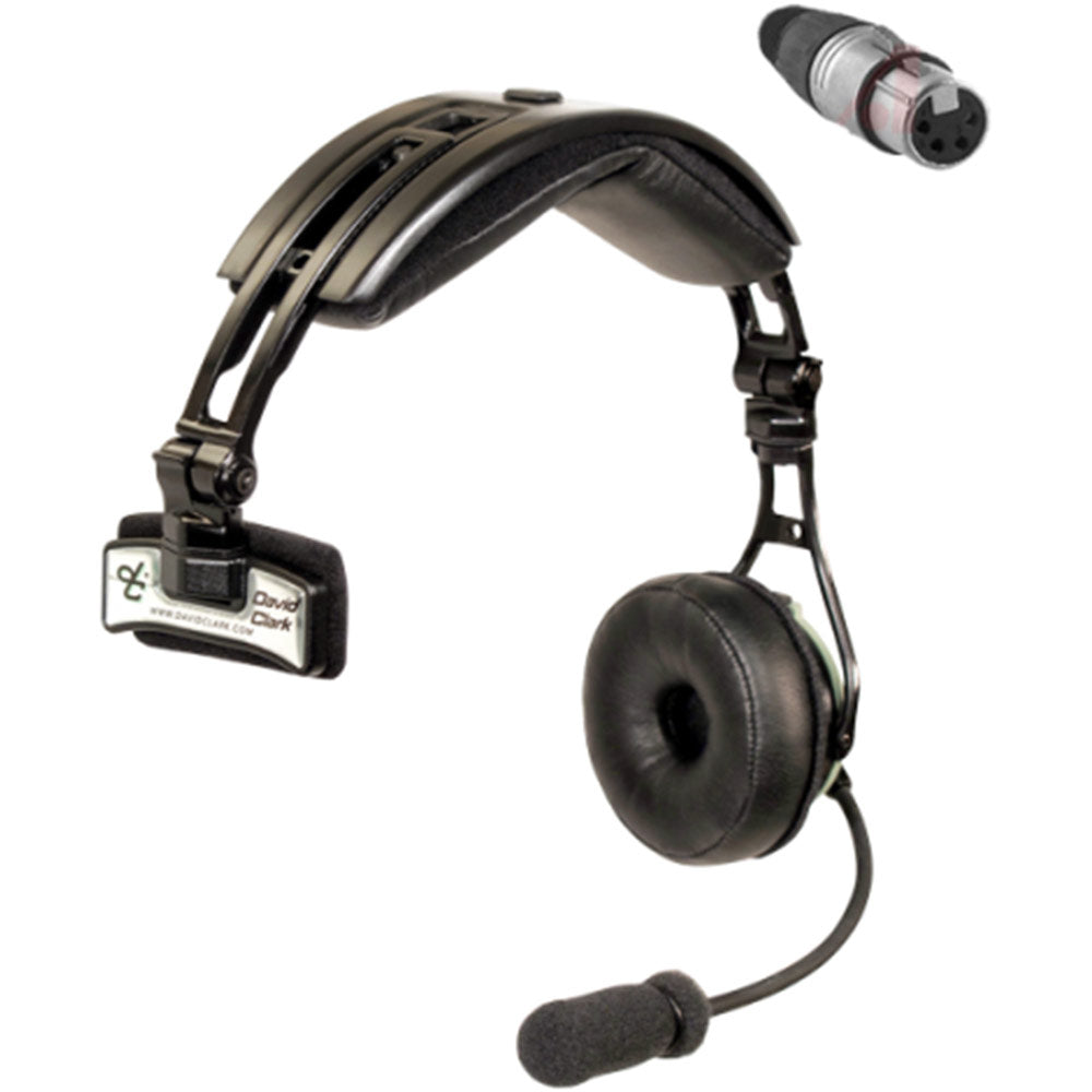 David Clark DC 8692 - UltraLight Single-Ear Intercom Headset (XLR4 Female)