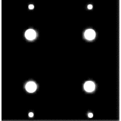 Middle Atlantic 3/8X4 UCP Module for F Connections
