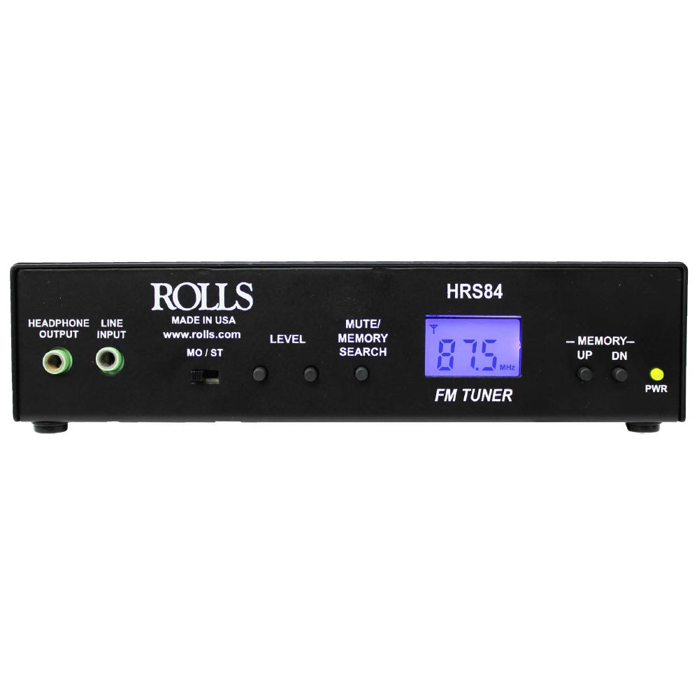 Rolls HRS84 Digital FM Tuner with XLR Outputs