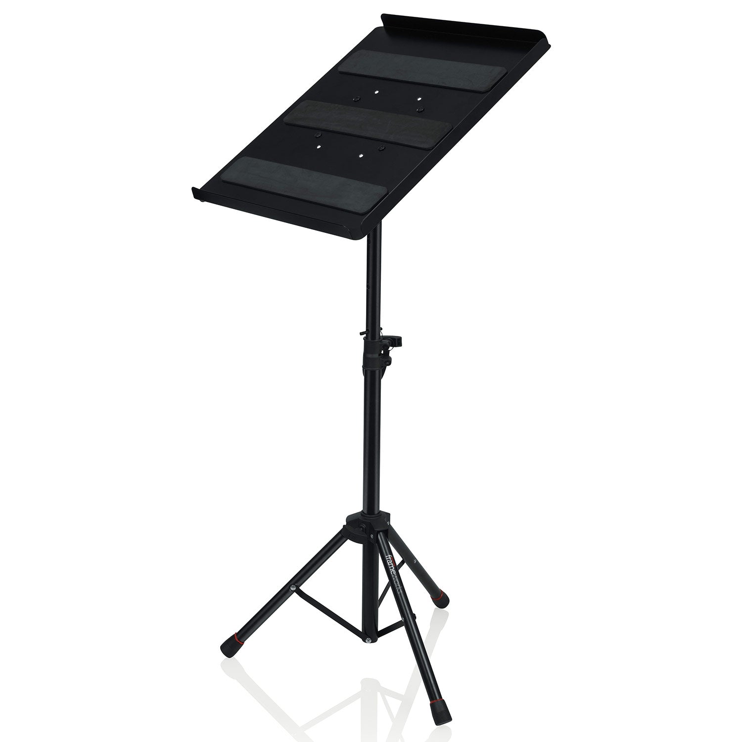 Gator GFW-UTL-MEDIATRAY1 Compact Adjustable Media Tray Stand