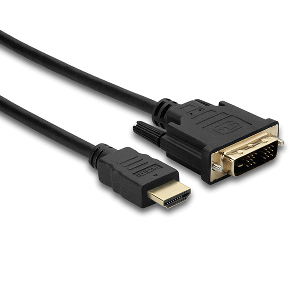 Hosa HDMD-410 Standard Speed HDMI Cable, HDMI to DVI-D, 10 feet