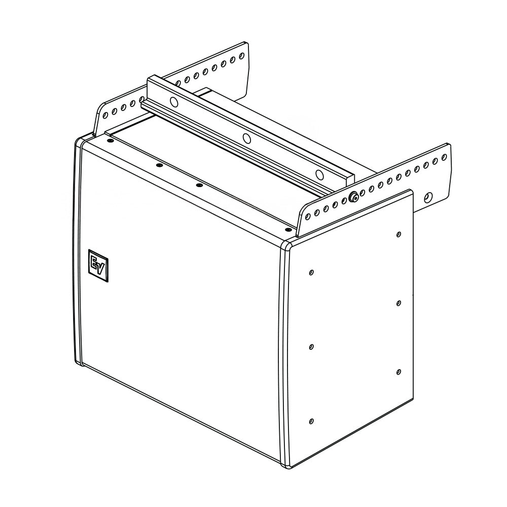 Electro-Voice EVA-SG2 - Standard Grid for EVA Line Array (White)