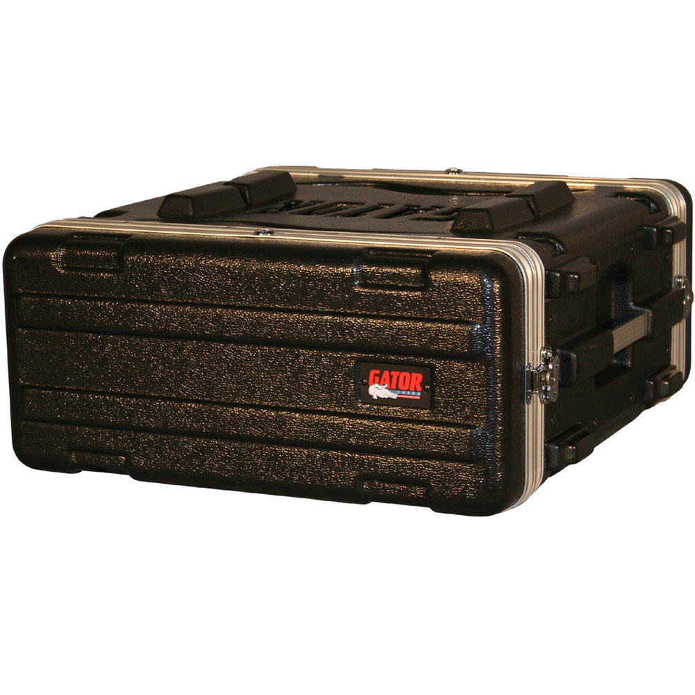 Gator GR-4L Locking ATA 4-Space Deluxe Polyethylene Rack with Front and Rear Rack Rails